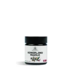 The hemp ointment moisturises and fragrances the skin. Hempethica skin-friendly natural cosmetics.